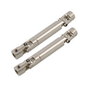 Universal Drive Shaft Joint Steel 90~125mm for RC Crawlers D90 SCX10 Pack of 2