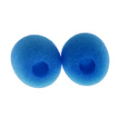 10 Pieces Small Lapel Tie Microphone Sponges Protection Cover 1.1 x 0.86 x 0.31inch Blue
