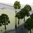 Set of 6 Pieces 1:87 HO Gauge Single Head Model Lamppost/Lamp/Light DIY Park Courtyard Lantern Model Building Kits