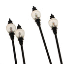 Set of 6 Pieces 1:87 HO Gauge Single Head Model Lamppost/Lamp/Light DIY Park Courtyard Lantern Model Building Kits