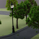Set of 6 Pieces 1:72 HO OO Gauge Single Head Model Lamppost/Lamp/Light DIY Park Courtyard Lantern Model Building Kits