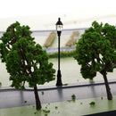 Set of 6 Pieces 1:72 HO OO Gauge Single Head Model Lamppost/Lamp/Light DIY Park Courtyard Lantern Model Building Kits