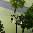 3 Pieces 1:87 HO Scale Model Railway Layout Lights Lamppost Street Courtyard Lamp Led Toys Kids Gift DIY