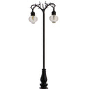 3 Pieces 1:87 HO Scale Model Railway Layout Lights Lamppost Street Courtyard Lamp Led Toys Kids Gift DIY