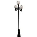 3 Pieces 1:72 HO OO Scale Model Railway Layout Trinal Head Lamppost Lights Street Courtyard Lamp DIY Kids Toys