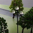 3 Pieces 1:72 HO OO Scale Model Railway Layout Trinal Head Lamppost Lights Street Courtyard Lamp DIY Kids Toys