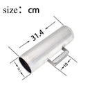 Professional Large Stainless Steel Guiro with Scraper Latin Merengue Percussion Musical Instrument 12inch x 4 inch Open Ends