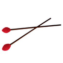 Portable 1 Pair Marimba Mallets Sticks with Maple Handle for Percussion Instruments Parts