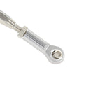 Set of 2 Pieces SLA013 Front Rear Servo Links Linkage Rod for 1/10 RC Car Toys TRAXXAS SLASH 4x4 Accessory Silver