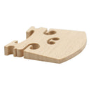 Durable Maple 1/8 Size Violin Bridge Musical Instrument Accessory for Violinst 1.44 inch
