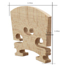 Durable Maple 1/2 Size Violin Bridge Musical Instrument Accessory for Violinst 1.82 inch