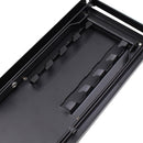 Adjustable Height Guitar Foot Rest Footstool Pedal for Guitar Practice Perform Black 10.15inch
