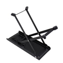 Adjustable Height Guitar Foot Rest Footstool Pedal for Guitar Practice Perform Black 10.15inch