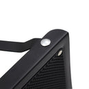 Adjustable Height Guitar Foot Rest Footstool Pedal for Guitar Practice Perform Black 10.15inch