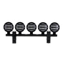 RC Roof Mounted LED Light Bar Set 5 Spotlight for 1/10 RC Rock Crawler Car Truck Durable