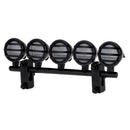 RC Roof Mounted LED Light Bar Set 5 Spotlight for 1/10 RC Rock Crawler Car Truck Durable