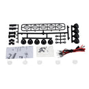 RC Roof Mounted LED Light Bar Set 5 Spotlight for 1/10 RC Rock Crawler Car Truck Durable
