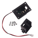 Black 9V Battery Box Case Cover Holder For Guitar Bass Pickup Replacement Accessory