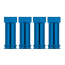 4 PCS Alloy SLA010 Wheel Hex Drive Extension Adapter for TRAXXAS SLASH 4x4 blue