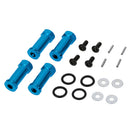 4 PCS Alloy SLA010 Wheel Hex Drive Extension Adapter for TRAXXAS SLASH 4x4 blue
