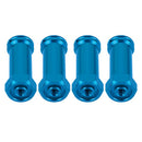 4 PCS Alloy SLA010 Wheel Hex Drive Extension Adapter for TRAXXAS SLASH 4x4 blue