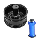 4 pieces Alloy SLA010 Wheel Hex Drive Extension Adapter for TRAXXAS SLASH 4x4 Black