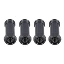 4 pieces Alloy SLA010 Wheel Hex Drive Extension Adapter for TRAXXAS SLASH 4x4 Black