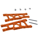 SLA007 Alloy Front / Rear Suspension Arms Parts for TRAXXAS SLASH 4x4 1:10 Orange