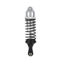 Replacement of 2 Pieces Front Shock Absorbers and 2 Pieces Rear Shock Absorbers Damper Set for RC DIY 1:10 Model Car Toys Silver