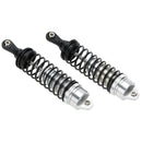 Pair of Aluminum Alloy Rear Shock Absorber Damper 110mm for 1:10 RC Model Car Toys Traxxas Slash 4x4 Accessory DIY Silver
