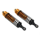 Pair of Aluminum Alloy Rear Shock Absorber Damper 110mm for 1:10 RC Model Car Toys Traxxas Slash 4x4 Accessory DIY Gold