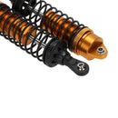 Pair of Aluminum Alloy Rear Shock Absorber Damper 110mm for 1:10 RC Model Car Toys Traxxas Slash 4x4 Accessory DIY Gold