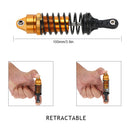 Pair of Aluminum Alloy Front Shock Absorbers Damper 100mm for 1:10 RC Crawler Car Toys Traxxas Slash 4x4 Accessory DIY Gold
