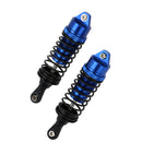 Pair of Aluminum Alloy Front Shock Absorbers Damper 100mm for 1:10 RC Crawler Car Toys Traxxas Slash 4x4 Accessory DIY Blue