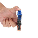 Pair of Aluminum Alloy Front Shock Absorbers Damper 100mm for 1:10 RC Crawler Car Toys Traxxas Slash 4x4 Accessory DIY Blue
