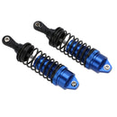 Pair of Aluminum Alloy Front Shock Absorbers Damper 100mm for 1:10 RC Crawler Car Toys Traxxas Slash 4x4 Accessory DIY Blue