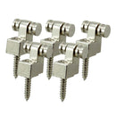 5 Pieces Iron Mini Guitar Roller String Trees Retainer Chrome for Electric Guitar Parts Musical Instruments Accessory