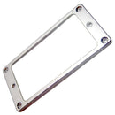 2 Pieces Metal Electric Guitar Pickup Humbucker Flat Base Mounting Inside Frame 2x2mm Musical Instrument Accessories