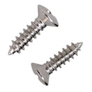 Durable 50 Pieces Pickguard Mounting Screws for Electric Guitar Bass Accessory Parts Silver