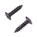 Set of 50 Pieces Pickguard Mounting Screws for Electric Guitar, Bass Accessory Black 0.47inch
