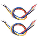 10 Pieces 19cm Professional Conductor Shielded Guitar Circuit Hookup Wire Cable Electric Guitar Electric Bass Musical Instruments Parts