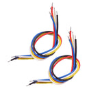 10 Pieces 19cm Professional Conductor Shielded Guitar Circuit Hookup Wire Cable Electric Guitar Electric Bass Musical Instruments Parts