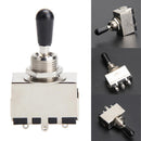Chrome 3 Way Pickup Toggle Switch Pickup Selector For LP Guitars Box Design