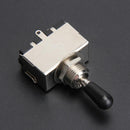 Chrome 3 Way Pickup Toggle Switch Pickup Selector For LP Guitars Box Design