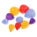 10 Pieces Balloon Plant Pot Garden Micro House Bonsai Landscape Ornament DIY