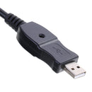 Black Guitar to USB Link Connection Instrument Cable Studio Audio Cable Music Recording 3m