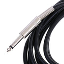 Black Guitar to USB Link Connection Instrument Cable Studio Audio Cable Music Recording 3m