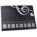 1 Piece of A4 Music Sheet Folder Paper Documents Folder Wallet Filing Organizer Office School Supplies Black