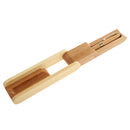 Natural Bamboo Fountain Pen Fine Nib Rotatable Storage Box Graduation Ceremony Gifts Office