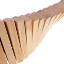 16 Sound Cards Clapper Wooden Rectangle for Kids Kingergarten Music Learning